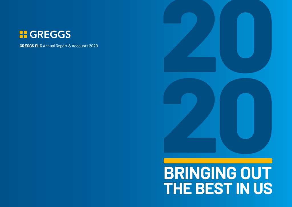 Greggs（GRG.L）2020财年年度报告（英文版）