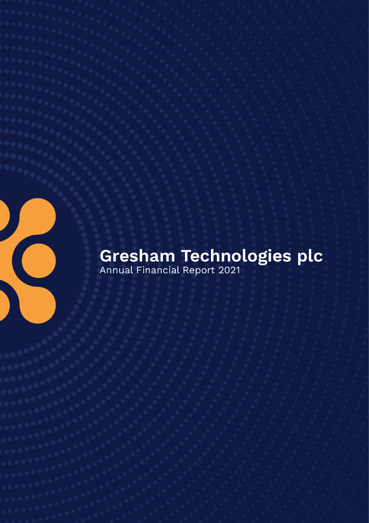 Gresham Technologies plc（GHT.L）2021财年年度报告（英文版）