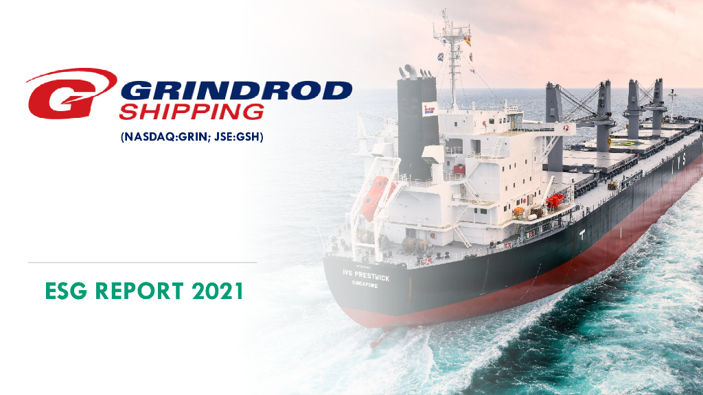 Grindrod Shipping Holdings Ltd.（GRIN）2021年ESG报告（英文版）