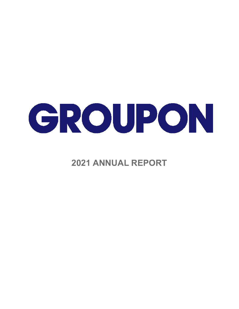 Groupon（GRPN）2021财年年度报告（英文版）