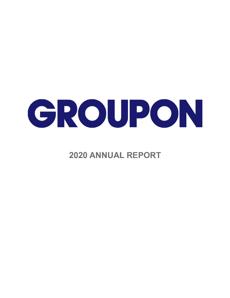 Groupon（GRPN）2020财年年度报告（英文版）