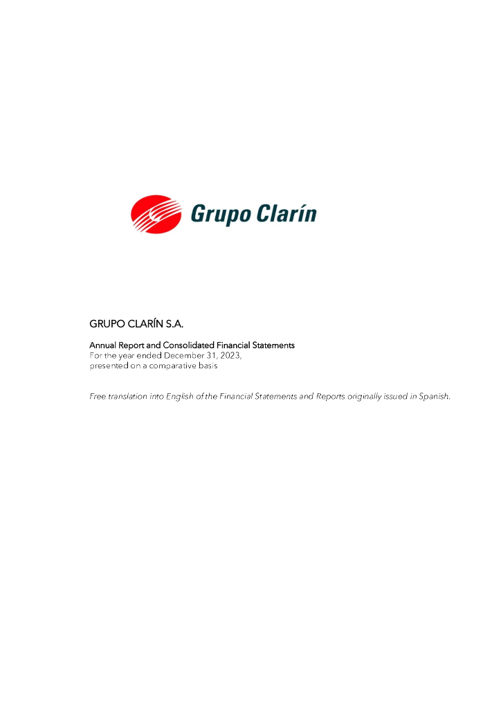 Grupo Clarín S.A.（GCLA）2023财年年度报告（英文版）