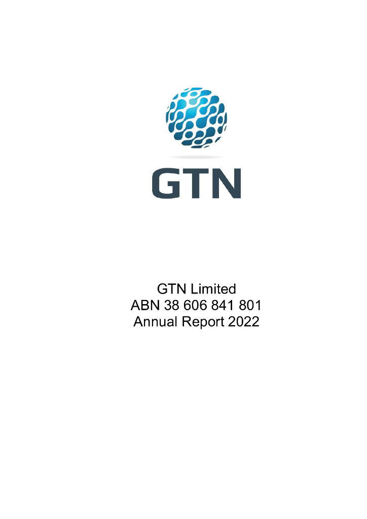 GTN Limited（GTN）2022财年年度报告（英文版）