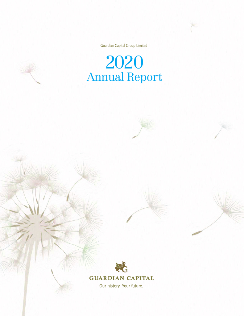 Guardian Capital Group Ltd（GCG）2020财年年度报告（英文版）