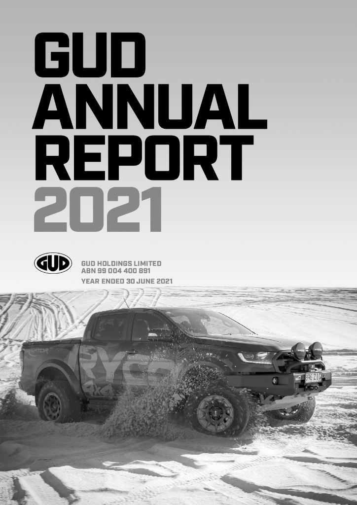 GUD Holdings Limited（GUD）2021财年年度报告（英文版）