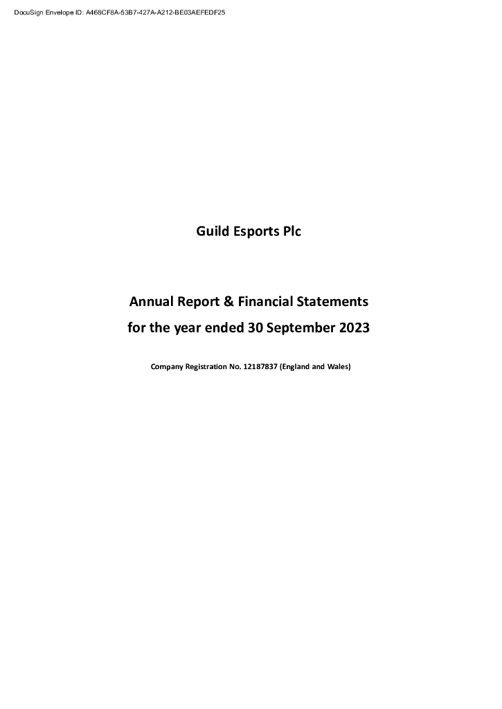 Guild Esports（GILD）2023财年年度报告（英文版）
