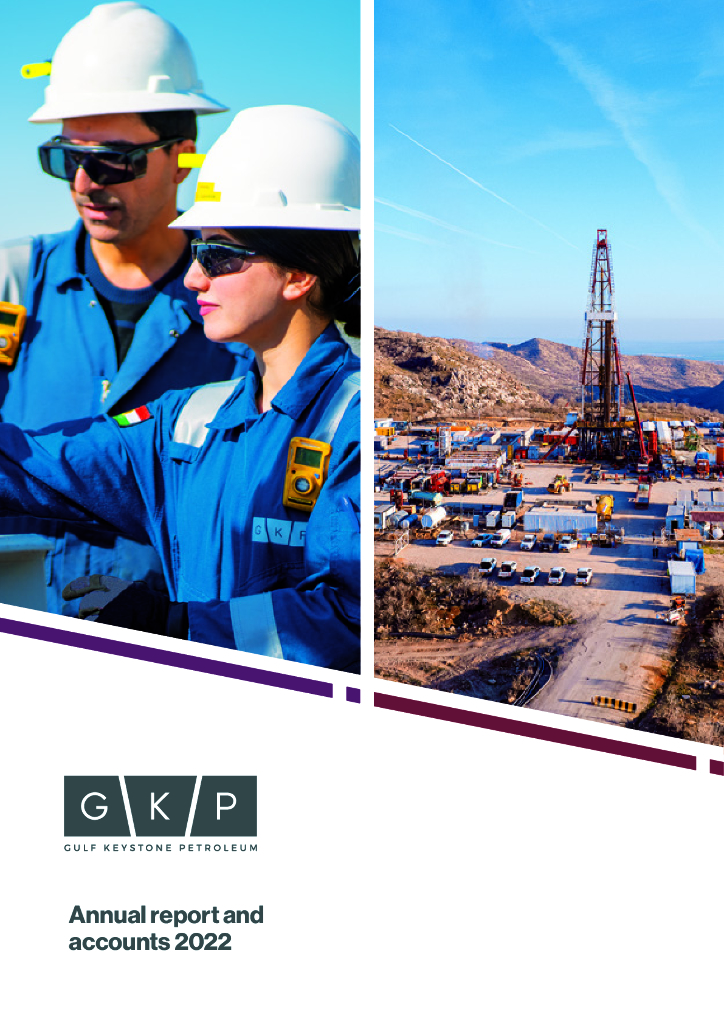 Gulf Keystone Petroleum（GKP.L）2022财年年度报告（英文版）