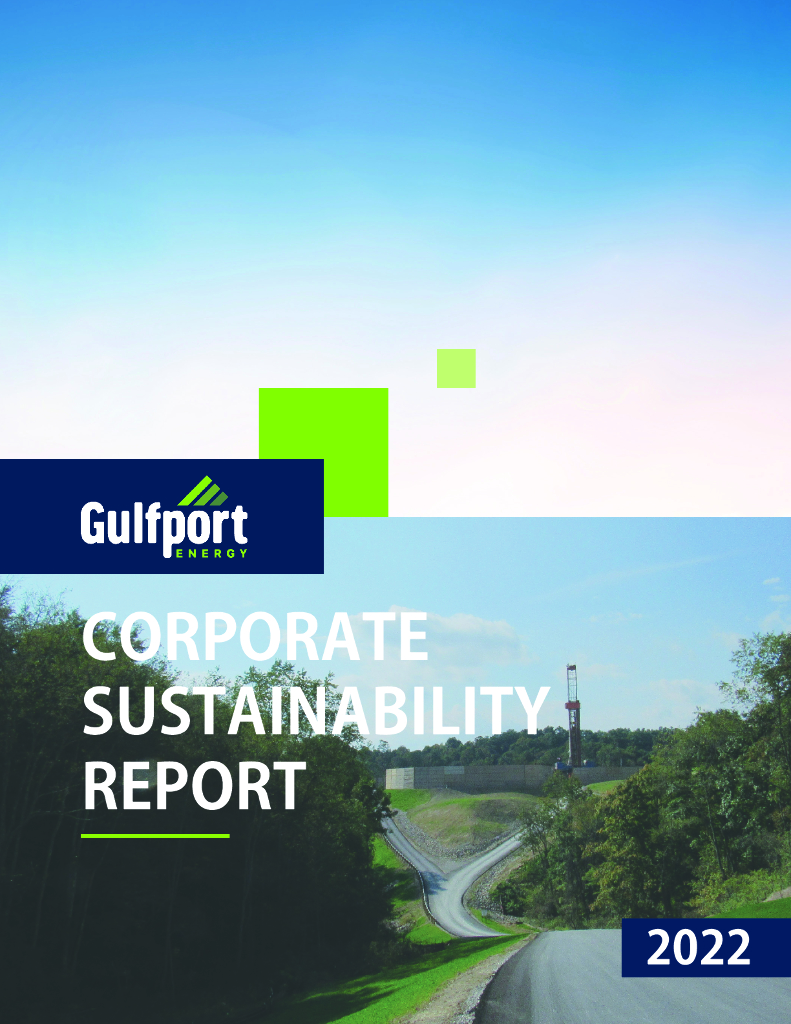 Gulfport Energy Corporation（GPOR）2022年企业可持续报告（英文版）