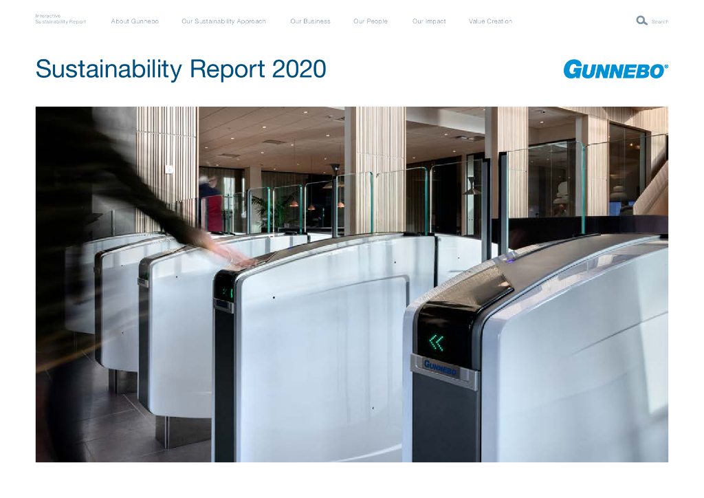 Gunnebo 2020年可持续发展报告（英文版）