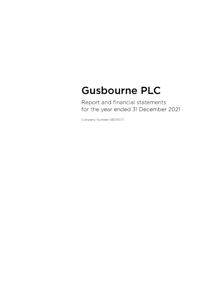 Gusbourne PLC（GUS）2021财年年度报告（英文版）