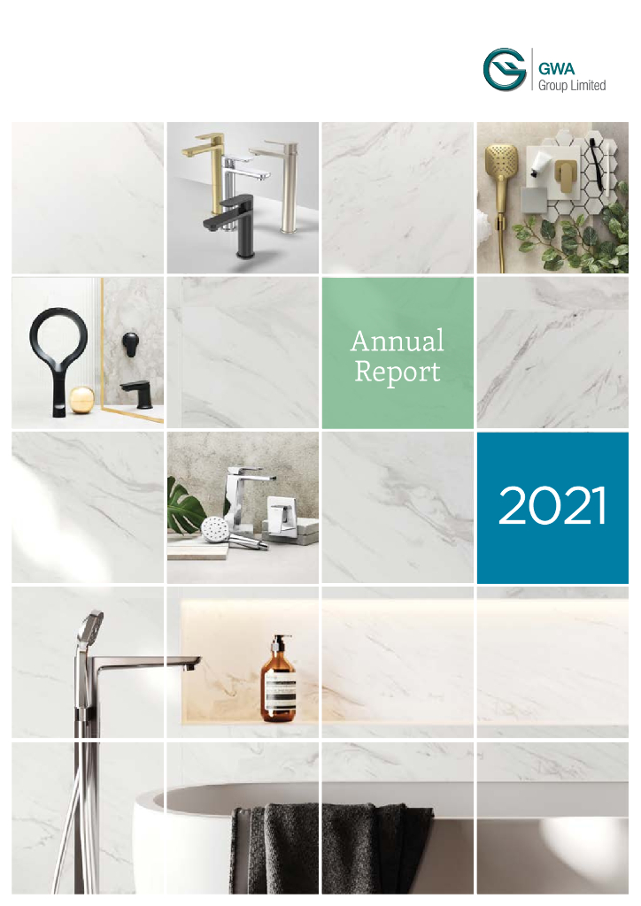 GWA Group Ltd（GWA）2021财年年度报告（英文版）