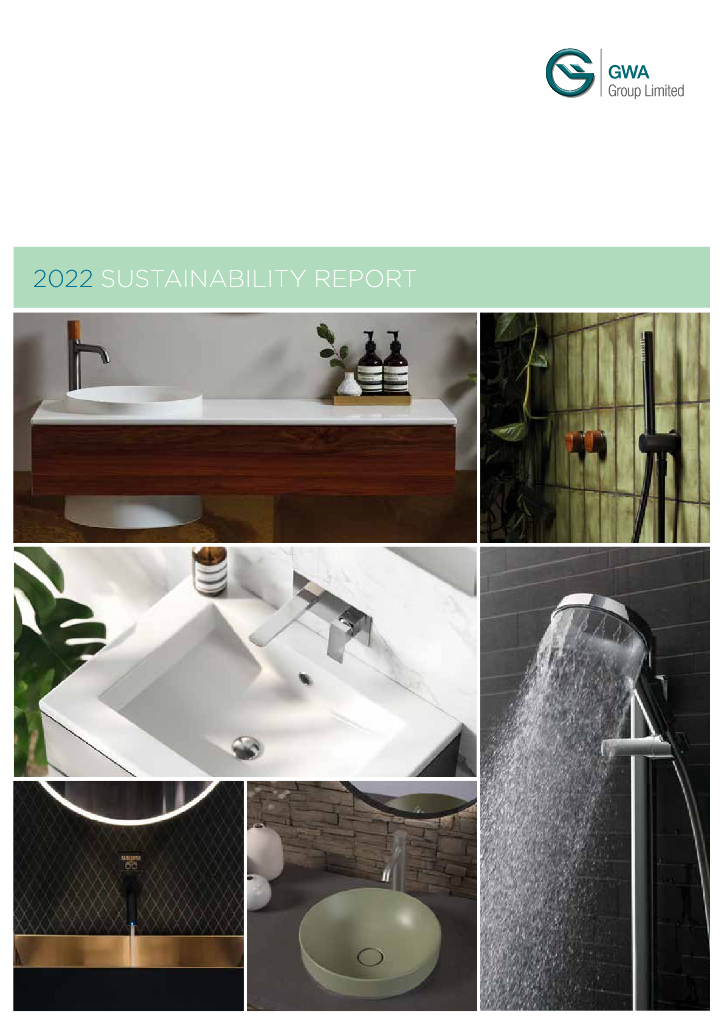 GWA Group Ltd（GWA）2022年可持续发展报告（英文版）