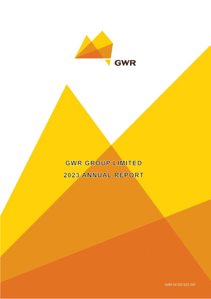 GWR Group Limited（GWR）2023财年年度报告（英文版）
