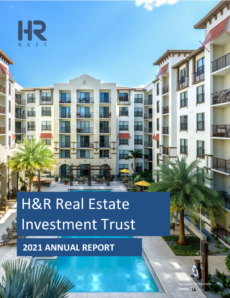 H&R REIT（HR.UN）2021财年年度报告（英文版）
