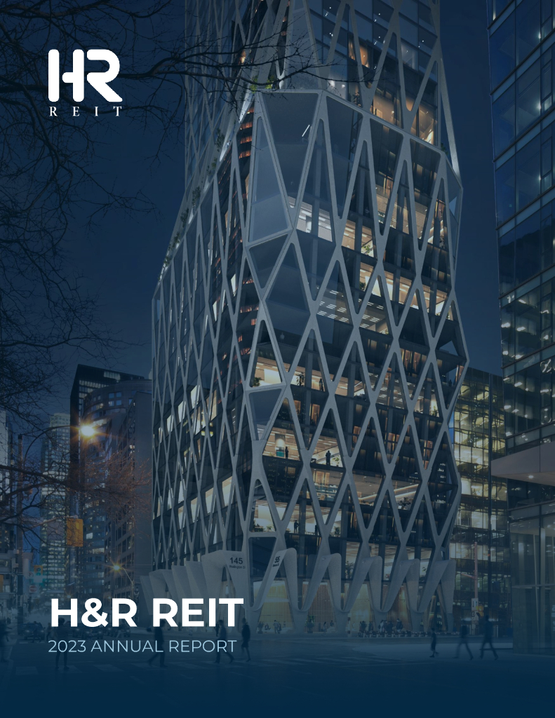 H&R REIT（HR.UN）2023财年年度报告（英文版）