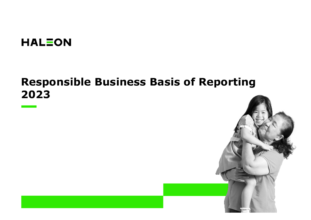 Haleon（HLN）2023年责任商业报告（英文版）