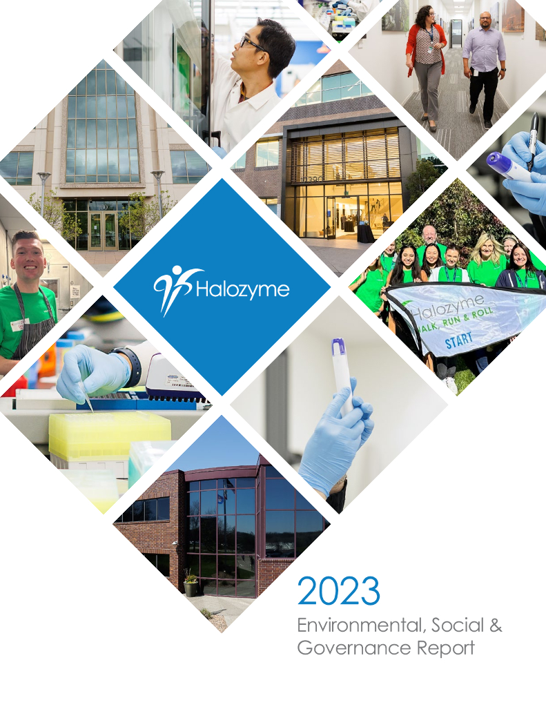 Halozyme Therapeutics,Inc.（HALO）2023年ESG报告（英文版）