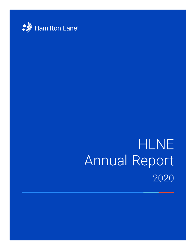 Hamilton Lane Incorporated（HLNE）2020财年年度报告（英文版）