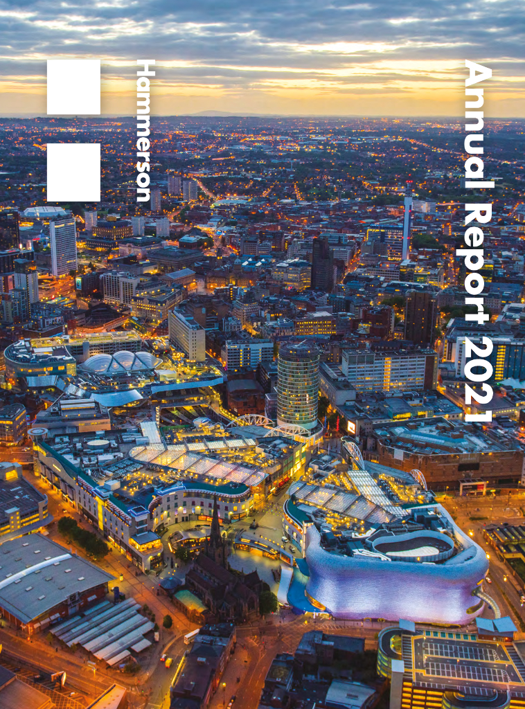 Hammerson plc（HMSO）2021财年年度报告（英文版）