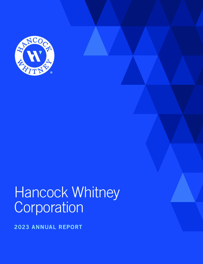 Hancock Whitney Corporation（HWC）2023财年年度报告（英文版）