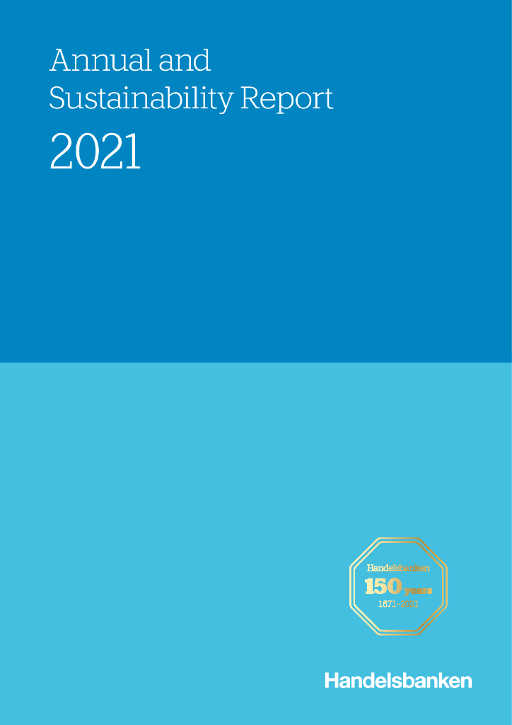 Handelsbanken 2021财年年度报告（英文版）