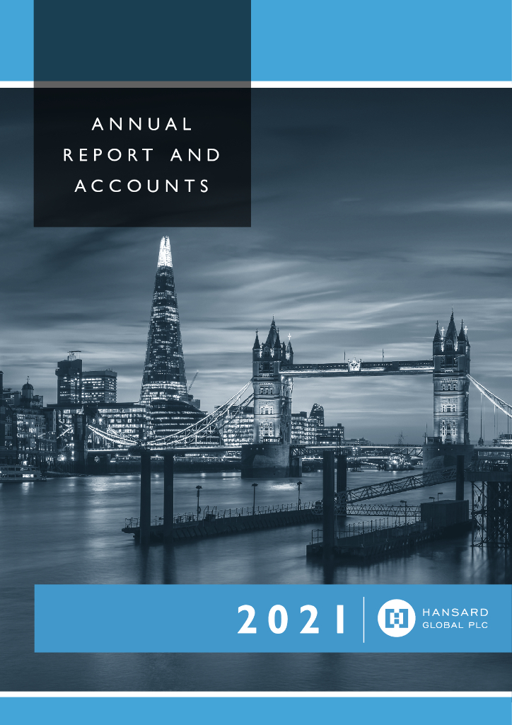 Hansard Global Plc（HSD）2021财年年度报告（英文版）