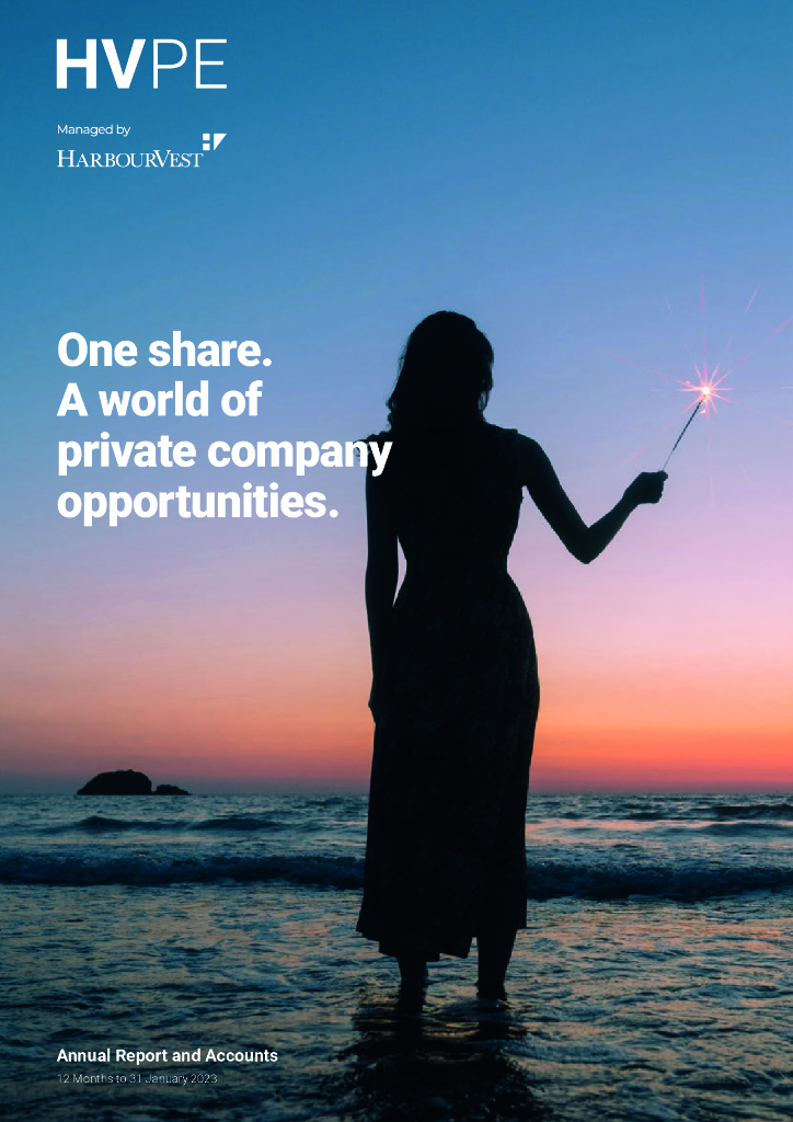 HarbourVest Global Private Equity Limited（HVPE）2023财年年度报告（英文版）