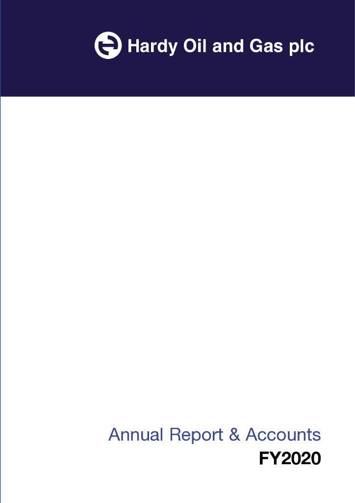 Hardy Oil&Gas PLC（HDY.L）2020财年年度报告（英文版）