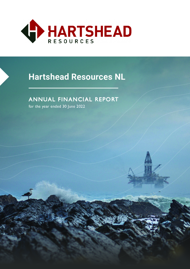Hartshead Resources（HHR）2022财年年度报告（英文版）