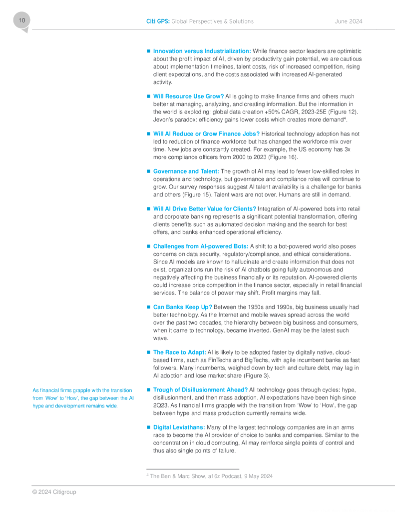 花旗银行：2024金融领域的人工智能研究报告（英文版）_第10页