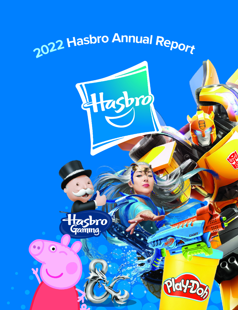 Hasbro Inc.（HAS）2022财年年度报告（英文版）