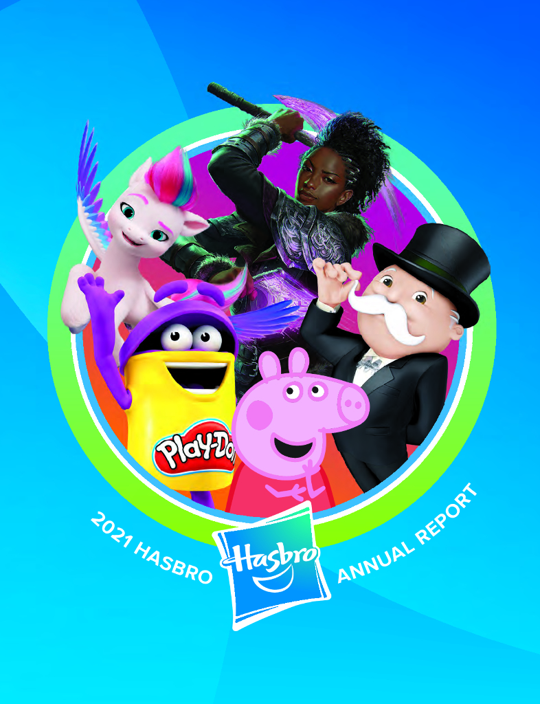 Hasbro Inc.（HAS）2021财年年度报告（英文版）