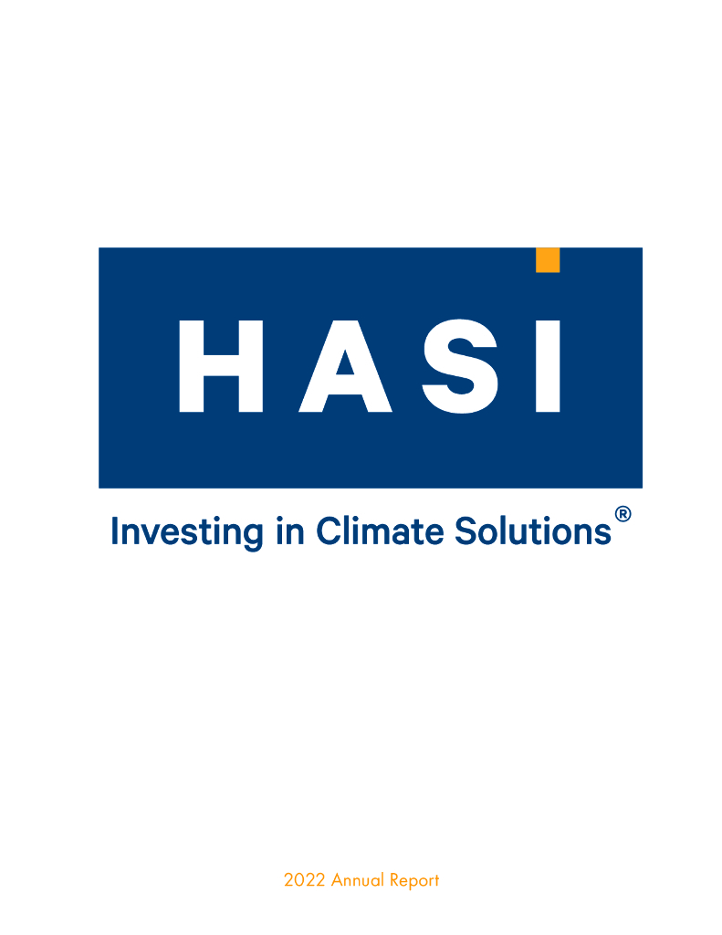 HASI（HASI）2022财年年度报告（英文版）
