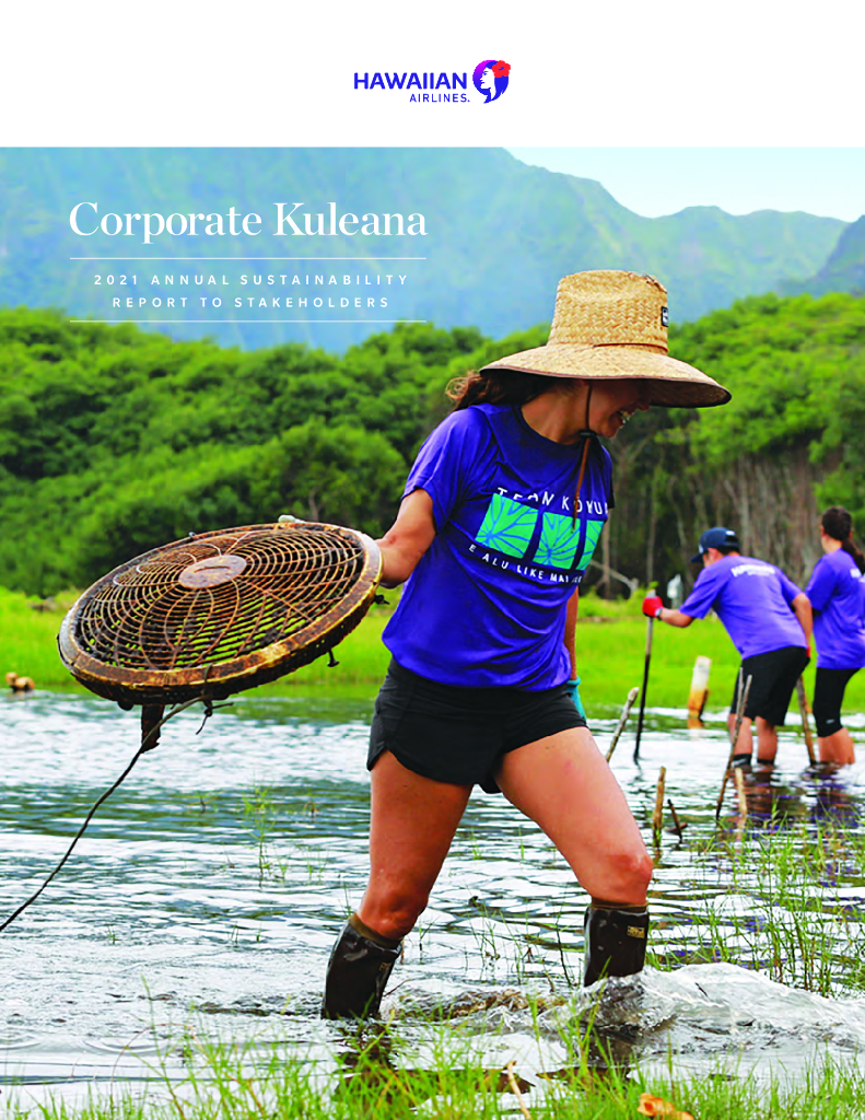 Hawaiian Holdings Inc.（HA）2021年可持续发展报告（英文版）