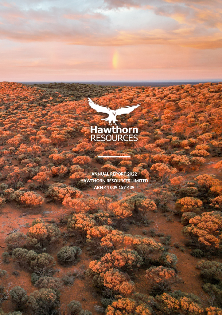 Hawthorn Resources Limited（HAW）2022财年年度报告（英文版）