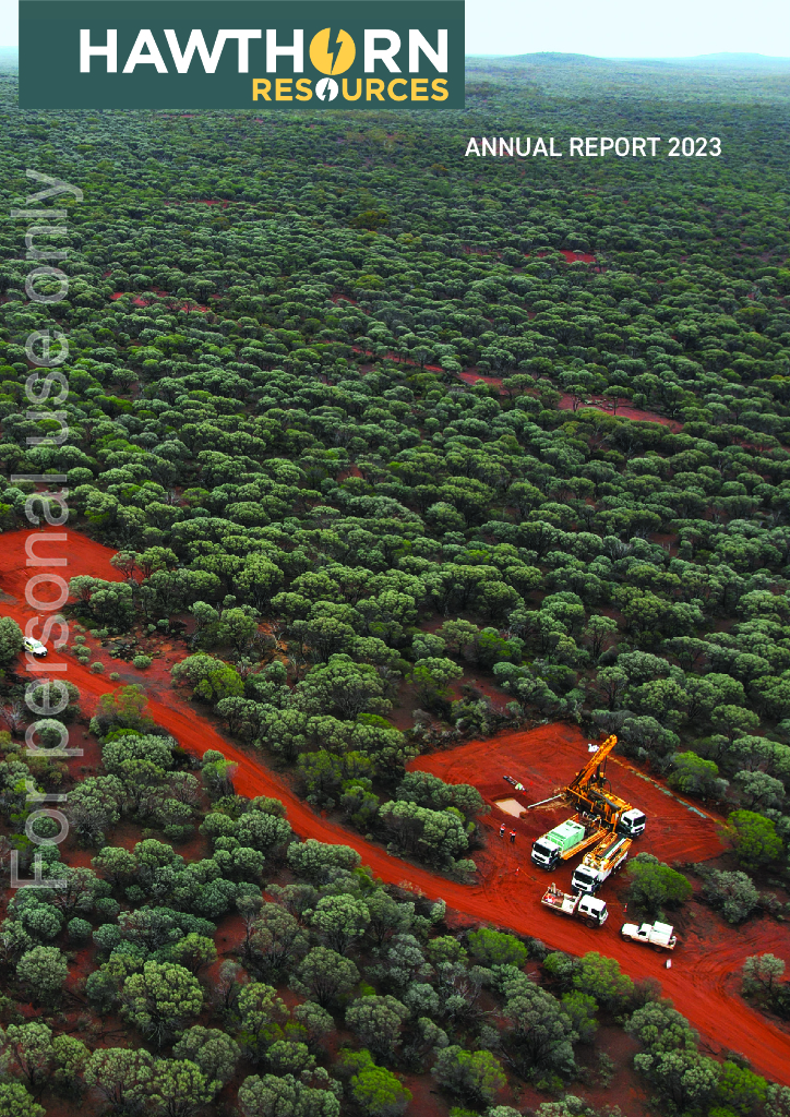 Hawthorn Resources Limited（HAW）2023财年年度报告（英文版）