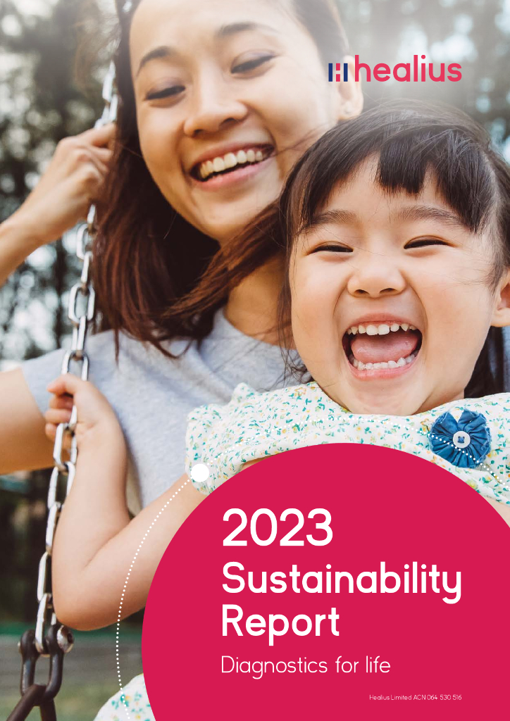 Healius（HLS）2023年可持续发展报告（英文版）