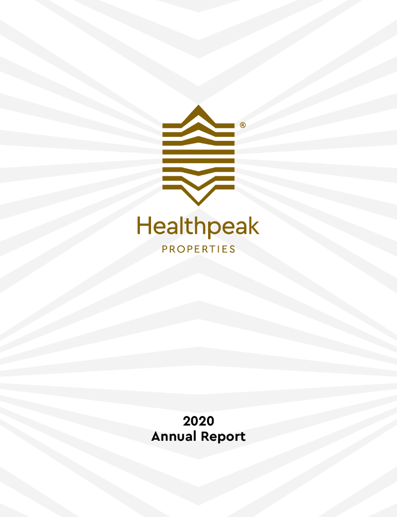 Healthpeak Properties Inc.（PEAK）2020财年年度报告（英文版）