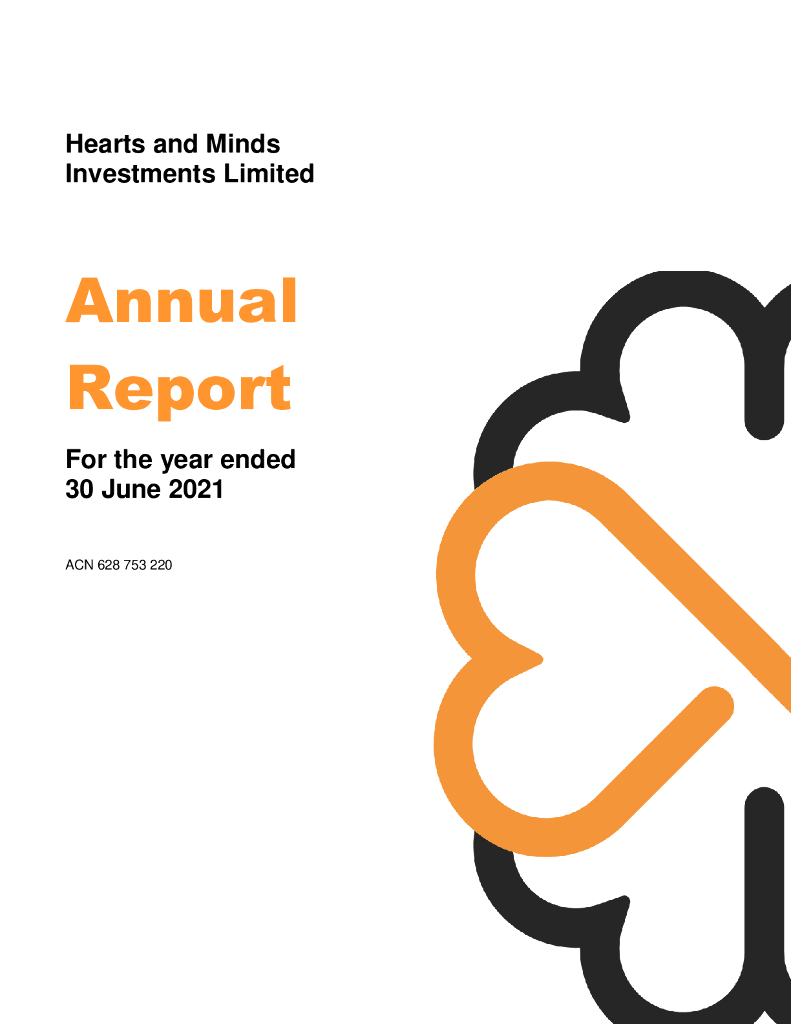 Hearts and Minds Investments（HM1）2021财年年度报告（英文版）