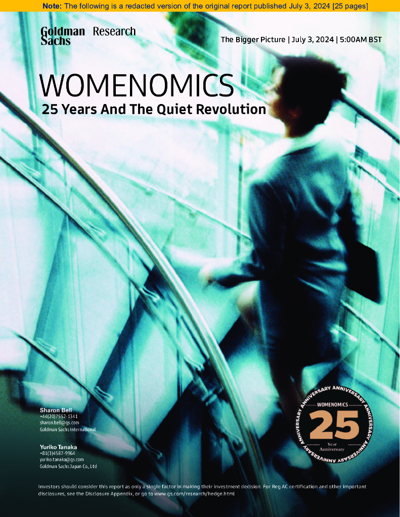 高盛：2024女性经济学报告-25年与静默革命（英文版）