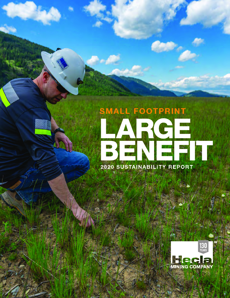 Hecla Mining Company（HL）2020年可持续发展报告（英文版）