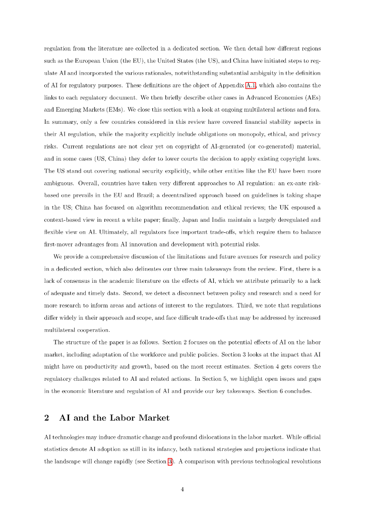 国际货币基金组织：2024人工智能的经济影响与调控：学术文献与政策行动综述报告（英文版）_第6页