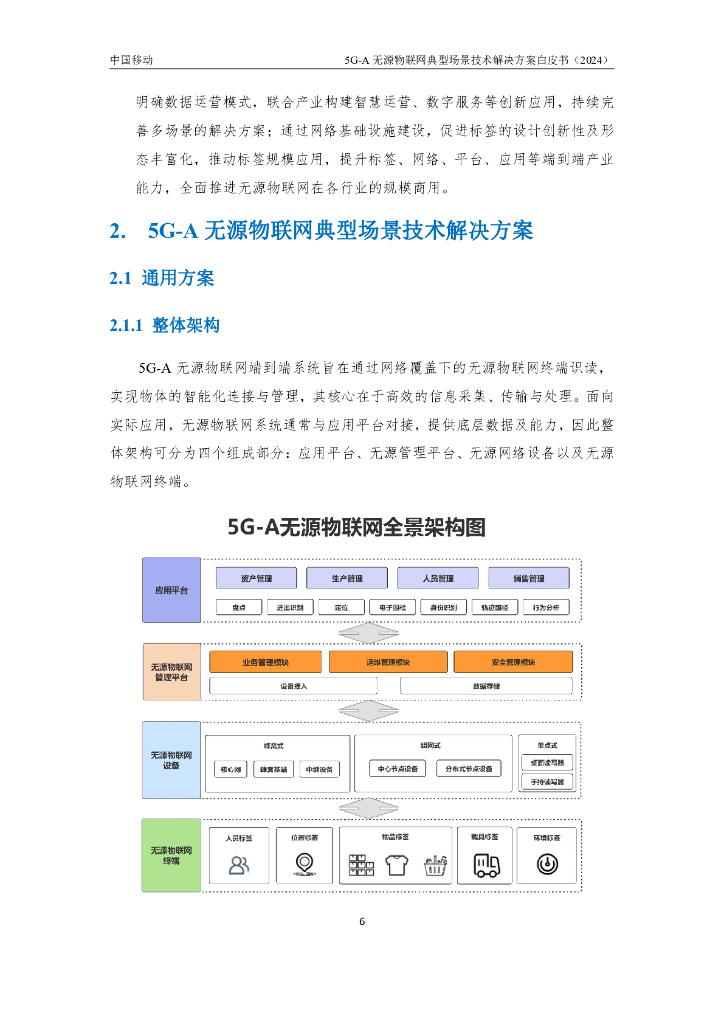 中国移动：2024年5G-A无源物联网典型场景技术解决方案白皮书_第10页