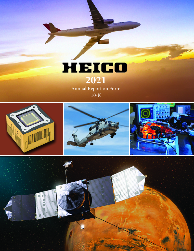 HEICO Corp.（HEI）2021财年年度报告（英文版）