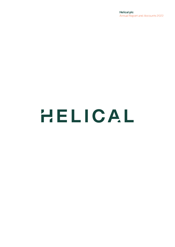 Helical Bar plc（HLCL）2022财年年度报告（英文版）