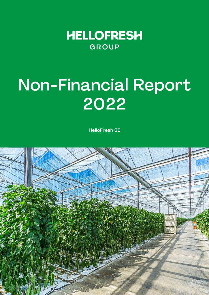 HelloFresh SE 2022年可持续发展报告（英文版）