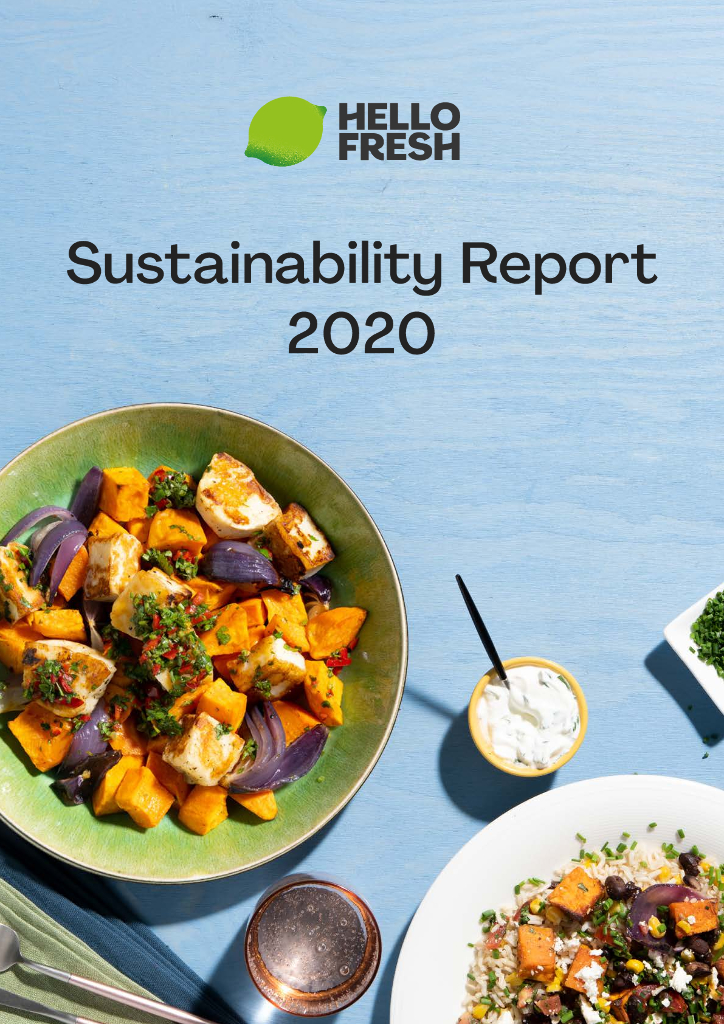 HelloFresh SE 2020年可持续发展报告（英文版）
