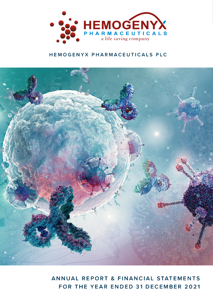 Hemogenyx Pharmaceuticals Plc（HEMO）2021财年年度报告（英文版）
