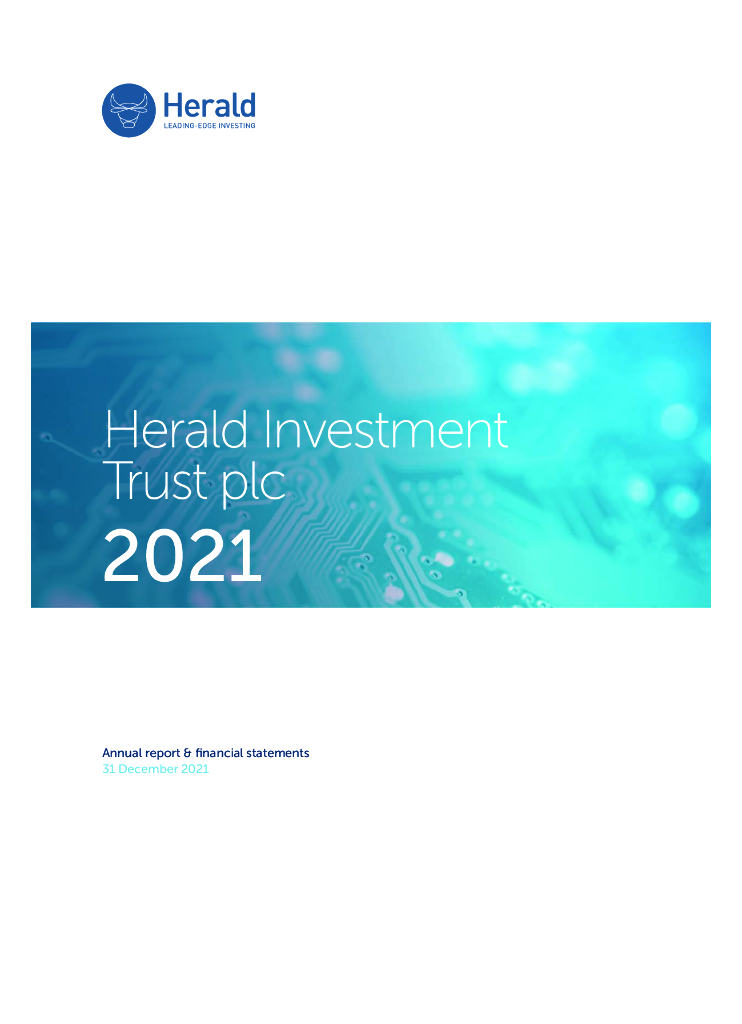 Herald Investment Trust PLC（HRI）2021财年年度报告（英文版）