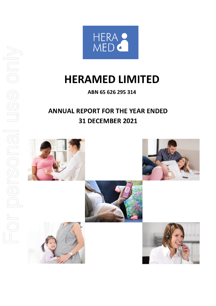 HeraMED（HMD）2021财年年度报告（英文版）